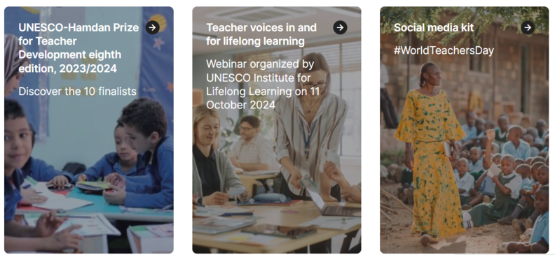 World Teachers' Day / unesco.org