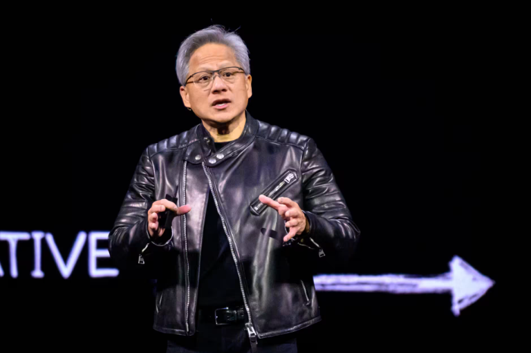 엔비디아의 CEO 젠슨 황은 미국의 수출 통제가 중국 내 AI 개발을 가속화하고 있다고 말했다. / 마켓와치, 게티 이미지
