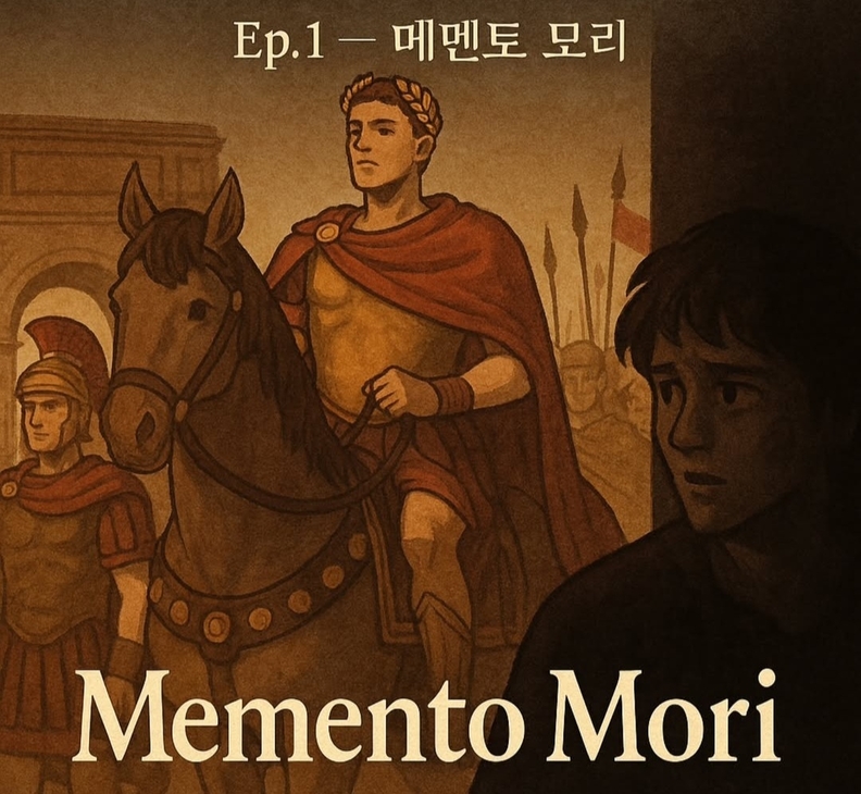 로마 제국 시기, 승리에 도취한 장군이 쿠데타를 시도하거나 권력에 집착하는 일이 빈번했기 때문에, 메멘토 모리는 사회적 안전장치로도 기능했다는 해석이 있다. / 인스타그램