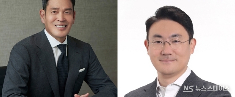 정용진 신세계그룹 회장(왼쪽)과 김민규 부사장 / 신세계그룹