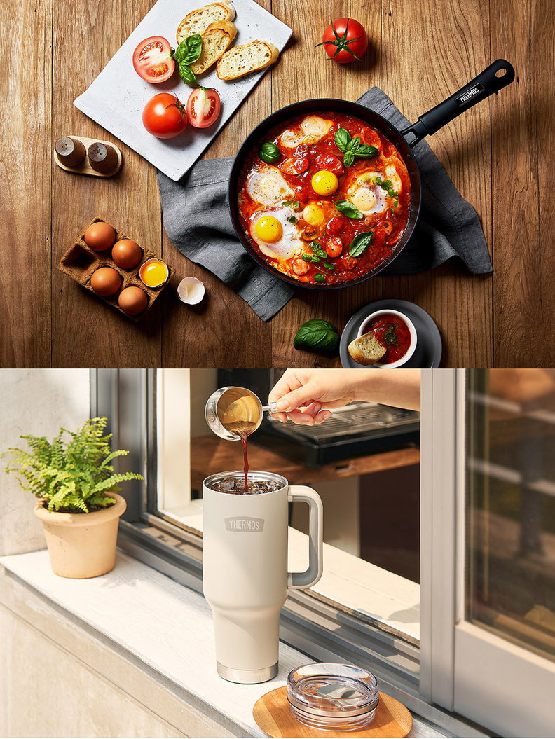 플라즈마Z 논스틱 프라이팬 28cm(deep), 맥스포터블 컵앤텀블러 / 써모스 