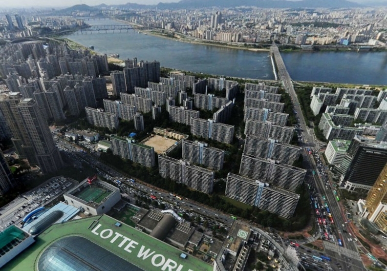 잠실주공5단지 전경 / 송파구
