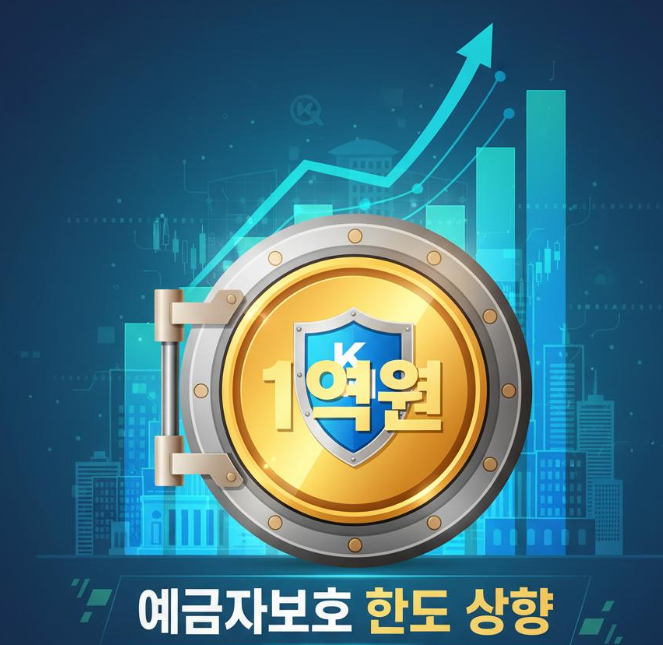 예금자보호한도가 기존 5000만원에서 1억원으로 대폭 상향된다. / 퍼플렉시티 