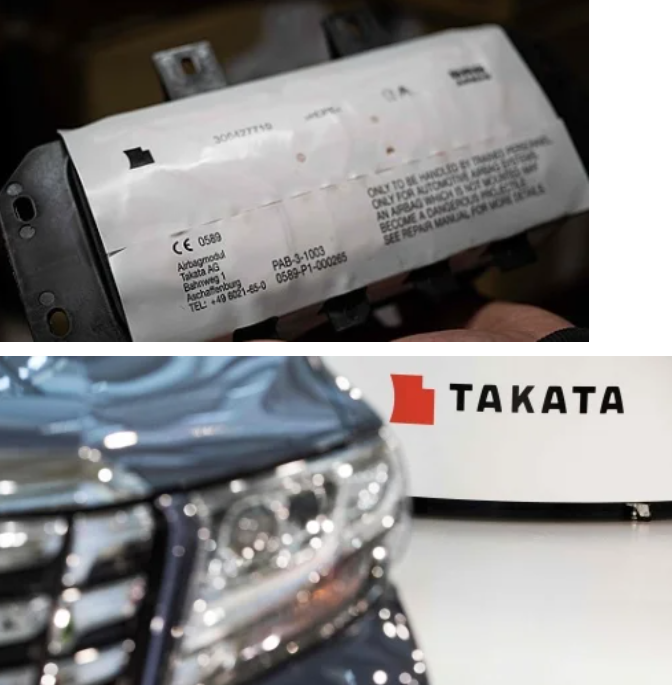 일본 자동차 부품업체 다카타(Takata)가 제조한 에어백 / AFP 연합뉴스
