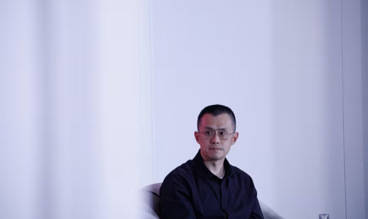 4월 22일 말레이시아 쿠알라룸푸르에서 열린 행사에서 바이낸스의 창립자 자오창펑이 참석했다. / 블룸버그, 게티이미지