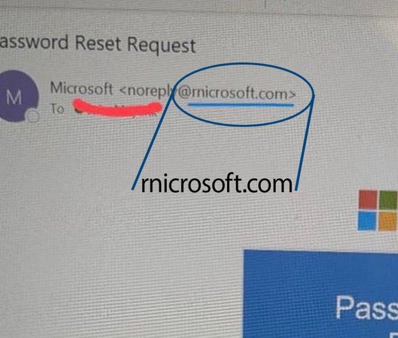 ‘호모그래프(homograph) 공격’ 또는 ‘도메인 스푸핑(domain spoofing)’이라는 교묘하게 알파벳을 바꾼 피싱 이메일 사기가 급증하고 있다. / 인터넷커뮤니티