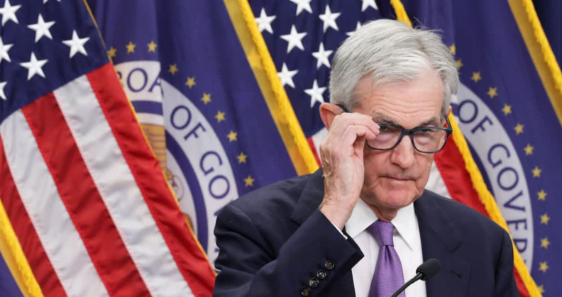 제롬 파월 미국 연방준비제도이사회 의장이 10월 29일 연준이 금리를 25%포인트 인하한 후 연설하고 있다. / AFP