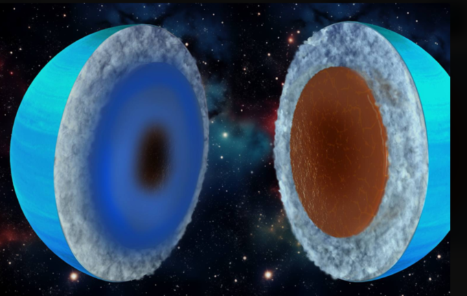 [우주칼럼] 천왕성·해왕성, 얼음 거인에서 암석 거인으로 재분류?…취리히大, 물리·경험적 모델링으로 재해석