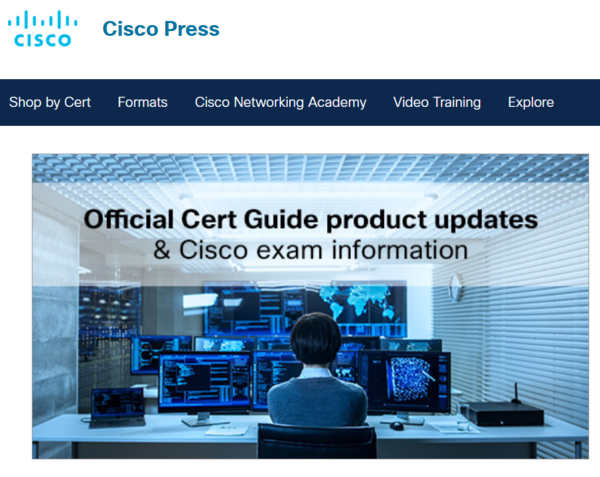 Cisco homepage Cisco homepage