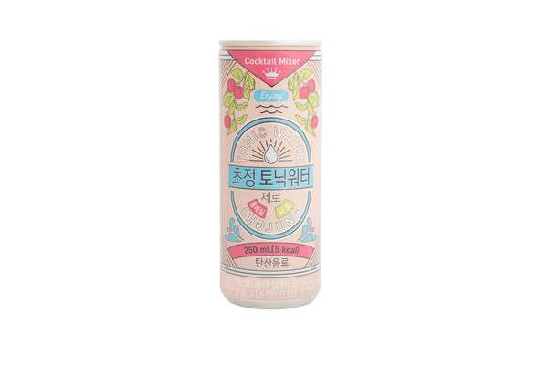 일화가 출시한 초정토닉워터 제로 홍매실·시소 [일화]